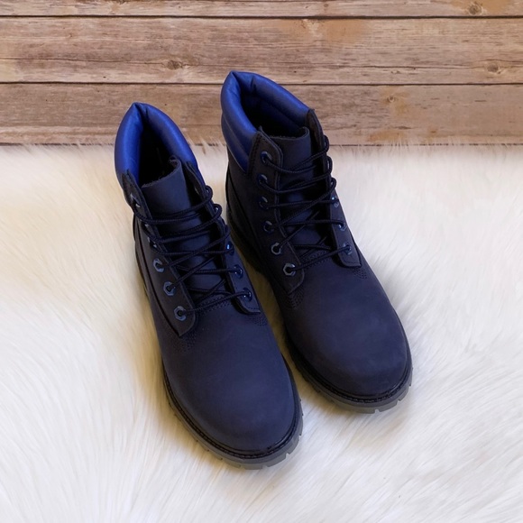 Timberland Waterville 6” Waterproof Dark Blue Boot - Picture 3 of 6